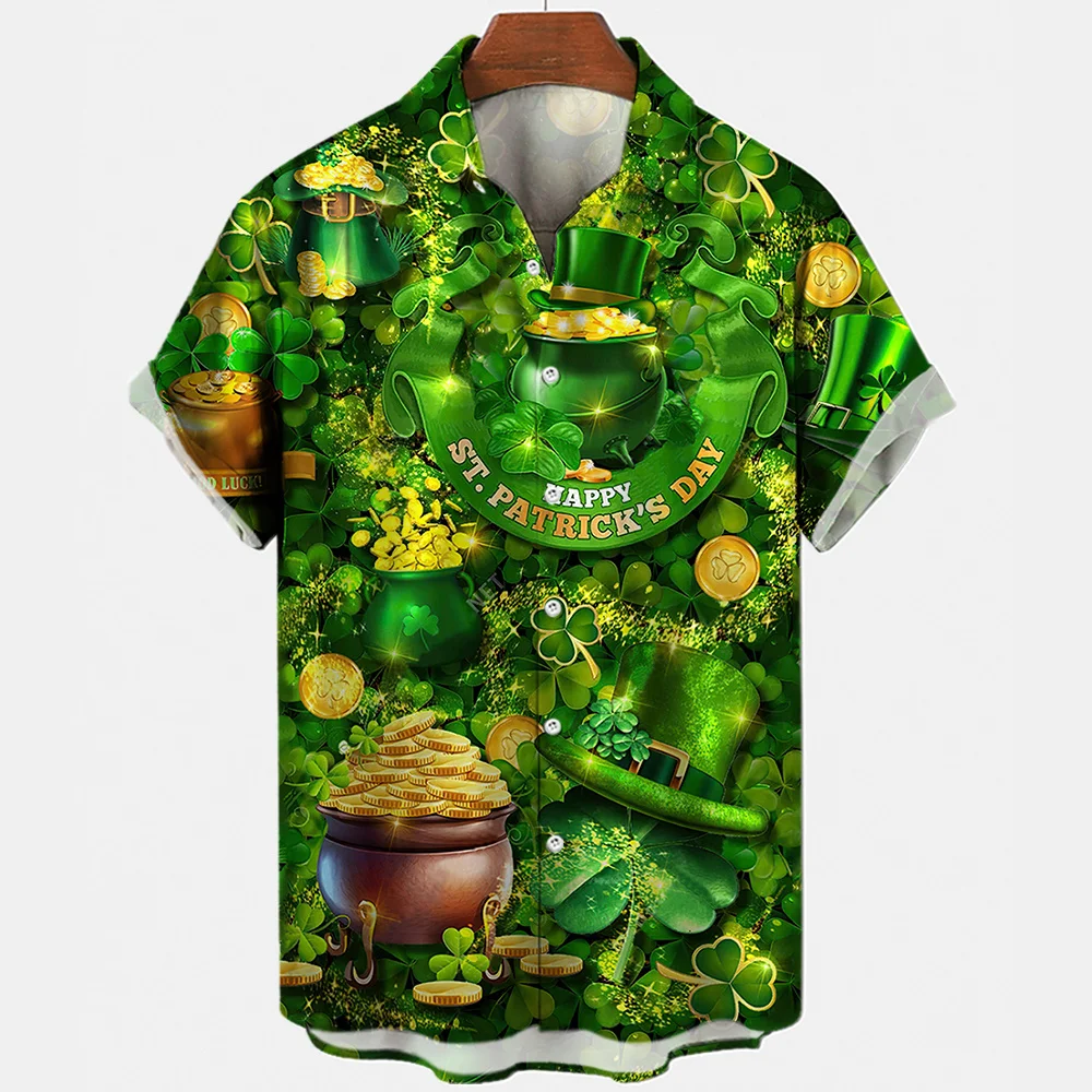 thumbnail image 1 of Camisetas de verano para hombre con la bandera de Estados Unidos y la Estatua de la Libertad, camisa hawaiana de gran tamaño con estampado 3D, ropa para hombre, camisetas con solapa, 1 of 5