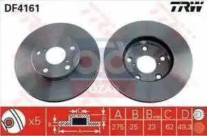 

Store code: DF4161 for DISK ON 00 RAV.4 07 COROLLA 1.4 D-4D