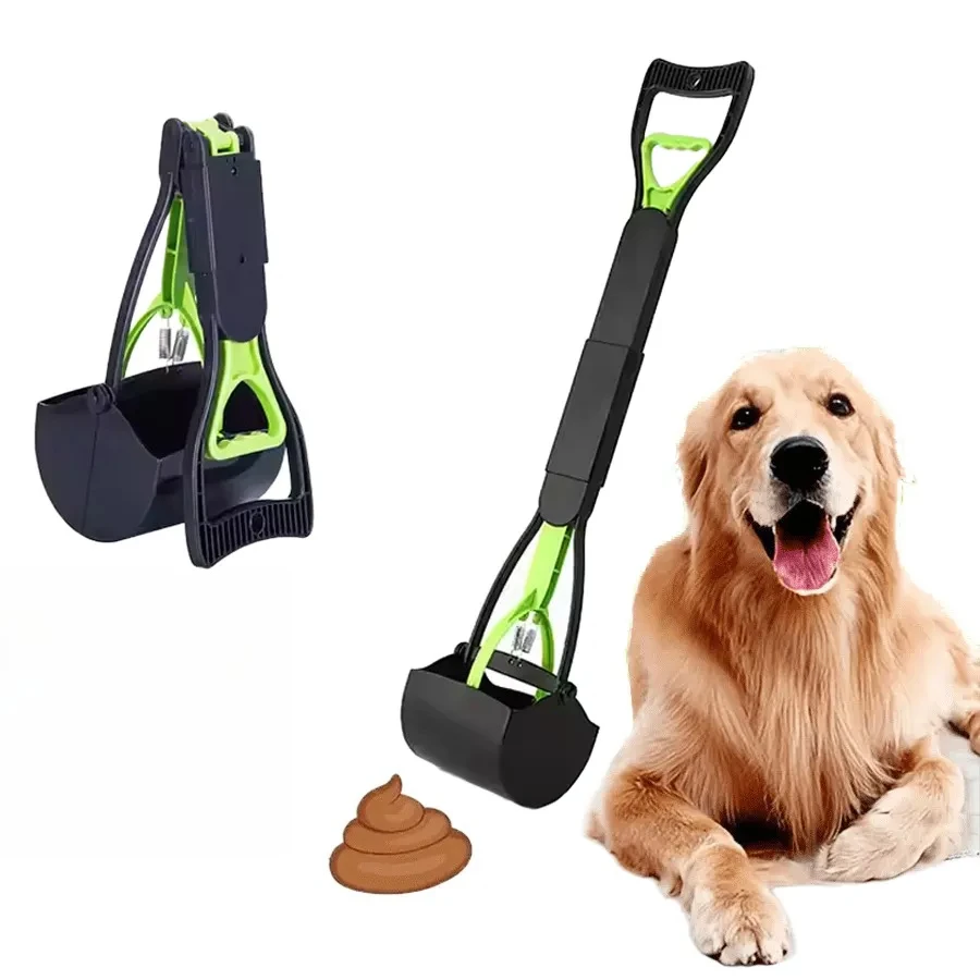Long Handle Jaw Clamp Poop Scooper Heavy Duty Pet Waste Grabber Foldable Portable for Dogs Puppies Cats No Bend Tool Long Handle Jaw Clamp Poop Scooper Heavy Duty Pet Waste Grabber Foldable Portable for Dogs Puppies Cats No Bend Tool
