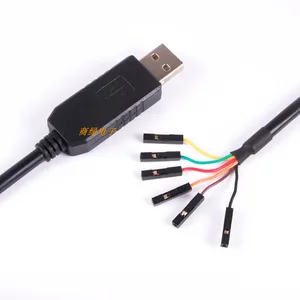 Кабель-адаптер FTDI USB для передачи сигнала в TTL, 3,3 В/5 В, 1 шт.