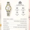 FATE LOVE 819 Luxury Quartz Watch for Women Stainless Steel Waterproof Classics Wristwatch for Lady Bracelet Sets Women Watch 6