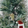 13 Pcs Gold Plated Mini Instruments Musical Pendant Diy Home Decor Plastic naments Christmas Accessories Miniature Harp Lyre Kit 6