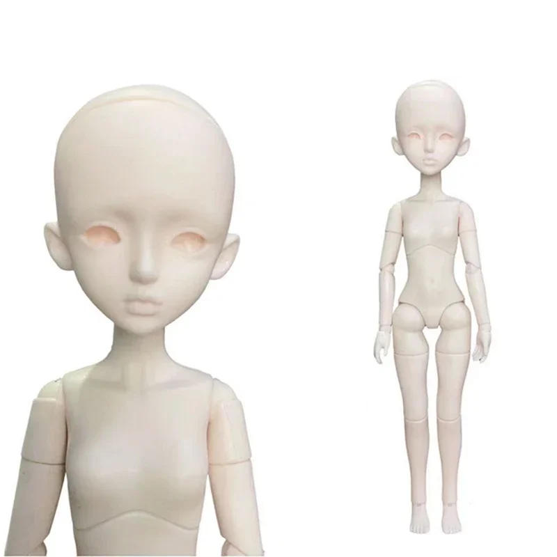 28cm Height Universal Version Body for 1/6 BJD Plastic 30cm Girl Doll Joints Body Accessories for Girls Dress Up Toys 5