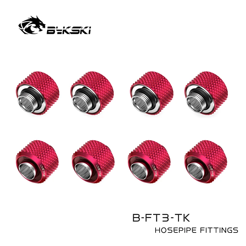 Bykski Conector de Compressão Interno Tamanhos Conexão para Diâmetro Interno 10 mm Mais Diâmetro Externo 16 mm Mangueira id x od Tubulação Conector de Compressão Manual - Imagem 6