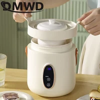 Bouilloire électrique cuiseur à riz boîte à déjeuner Portable Mini soupe ragoût marmite de cuisson lente bouillie alimentaire vapeur nouilles pâtes chauffage marmite 5
