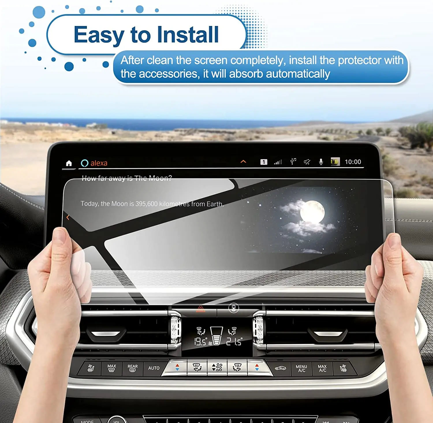 

For 2022 BMW X3 X4 Screen Protector 12.3-inch Touch Screen Tempered Glass Protector 2022 2023 X3 X4 Accessories Protective Film