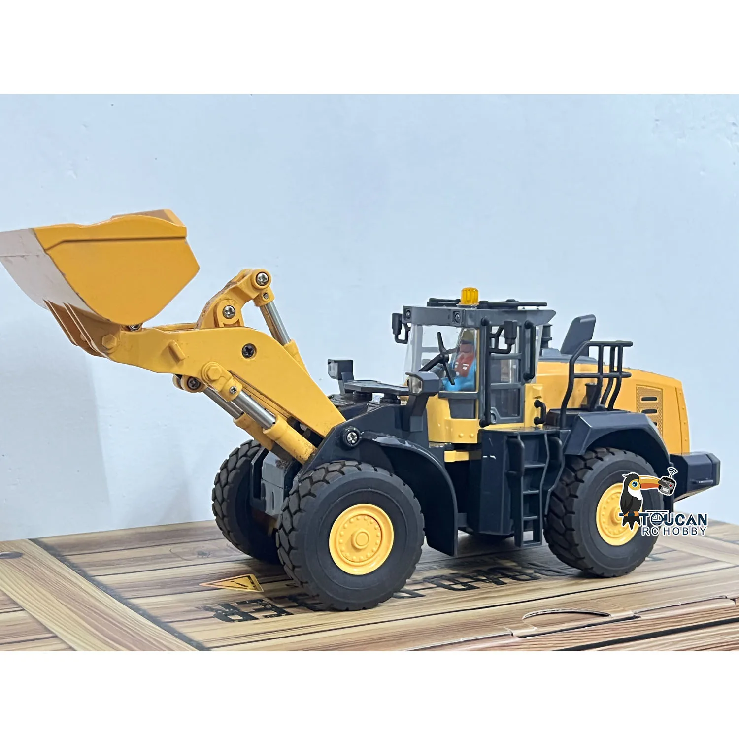 새로운 하프 메탈 1/50 WA475 RC 로더 RTR 무선 조종 트럭 자동차 미니..
