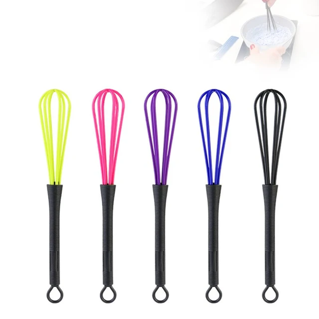 12 Pieces Hair Color Whisk Mini Whisk for Hair Dye Color Mixing, Salon  Barber Plastic Whisk Hairdressing Dye Whisk Plastic Manual Mixer Hair Dye  Cream