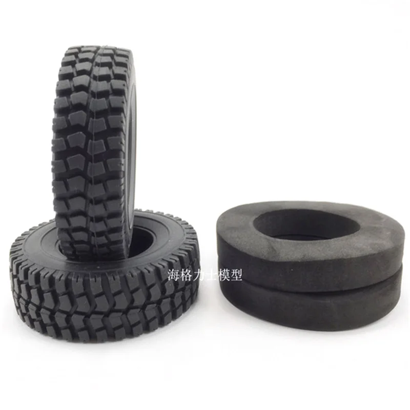 

Wide Tire Premium Rubber Road Tire for 1/14 Tamiya RC Truck Trailer Tipper Scania Benz Actros Volvo MAN LESU DIY Upgrade Parts