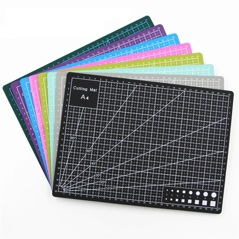 

A3 A4 PVC Cutting Mat Workbench Patchwork Cut Pad Sewing Manual DIY Knife Engraving Leather Cutting Board