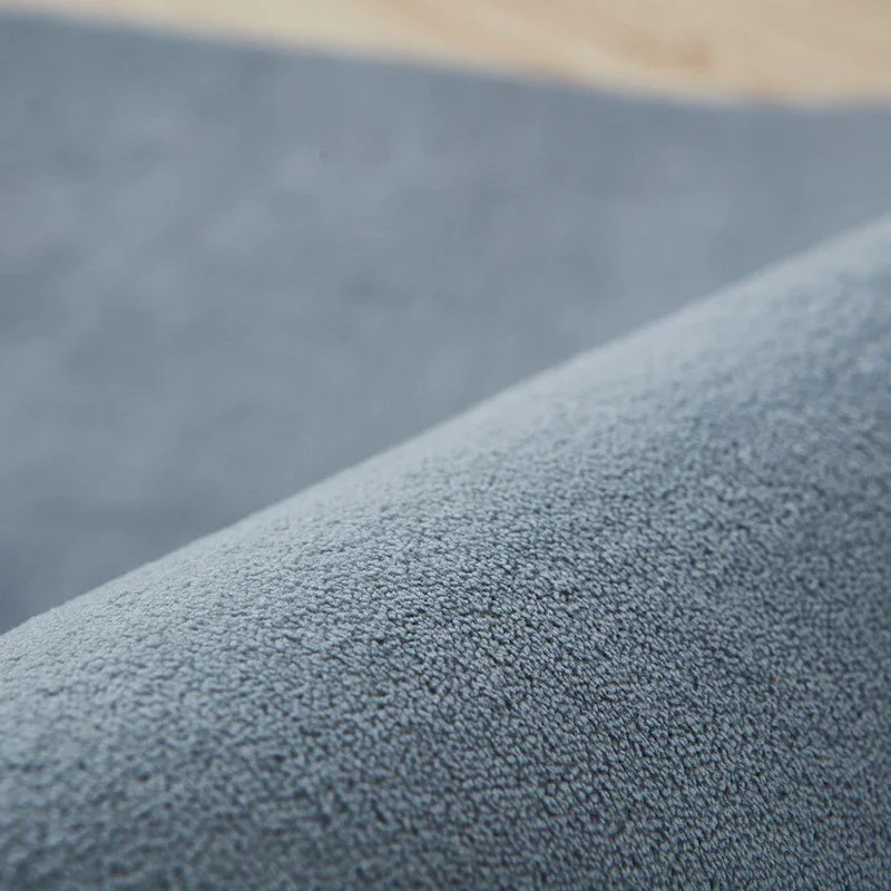 Grey Rugs Living Room Carpet Nonslip Bedside Coral Velet Rugs Large Soft Floor Rug Children Game Mat Rectangular Home Decoration 4