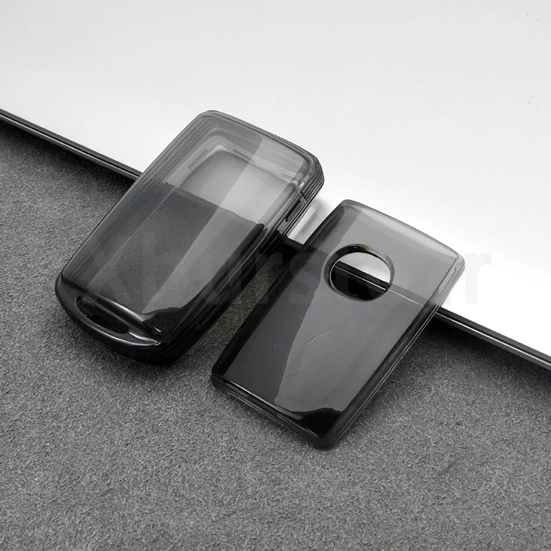 Transparenter TPU-Schalenanhänger für Mazda Cx5 2 3 6 Gh Cx3 Cx 5 Cx9 Cx8 CX30 G20 MX-5 MX30 X5 X9 Ss30 CX60 CX90 Autoschlüsseletui