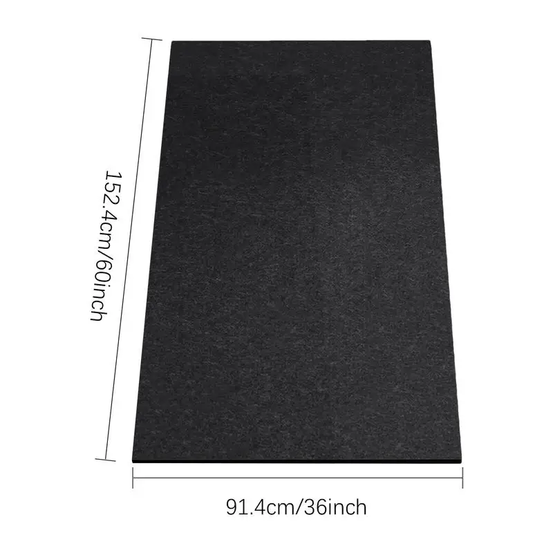 60x36 inches Oil Drain Splash Pad No Splatter Pad Round for Car Changing Oil Transmission Drain Pan for Auto Repair Shops