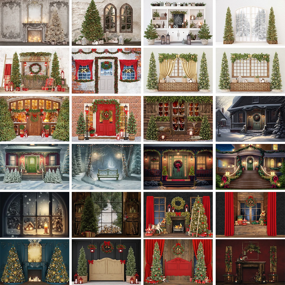 Tel-n-de-fondo-de-Casa-de-Navidad-chimenea-familia-sesi-n-fotogr-fica ...