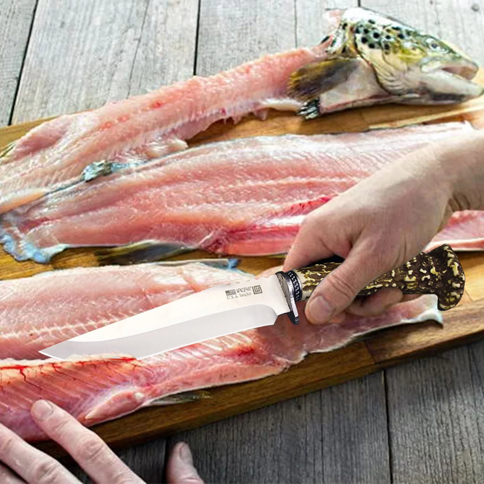 Hunting Straight Knife Jungle Camping Knife Kitchen Carving Knife Boning And Peeling Knife folding knife