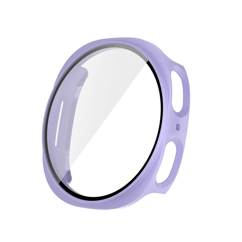 Premium Glass PC Case + Screen Protector for Galaxy Watch 8 - Full Hard Bumper Cover 44mm/40mm