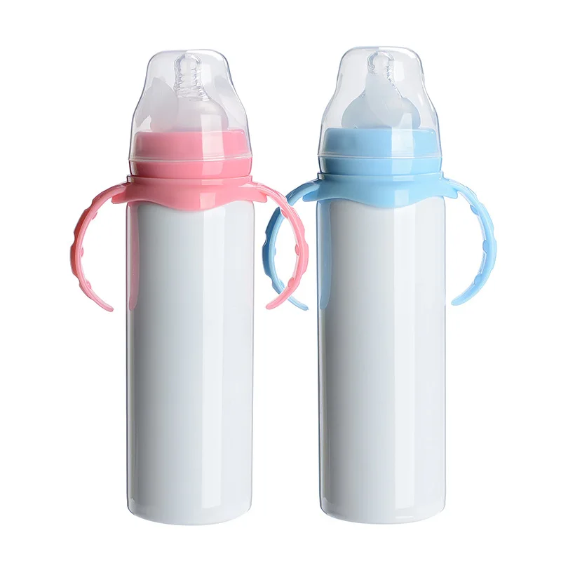 Description Picture 5 of itemSublimation Blank Cup 8ozDiy Sublimation Tumbler Stainless Steel Baby Milk Bottle Double Wall Vacuum Insulated Water Bottle Gift