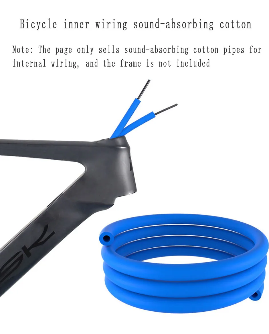 1.5M/lot Bike Shift/Brake/Hydraulic Tube 6mm Foam Sleeve Bike Frame Internal Housing Damper Bicycle Cable Dampener