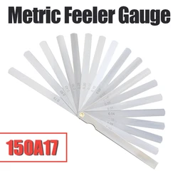 Precision Metric Thickness Feeler Gauge Set (150A17)