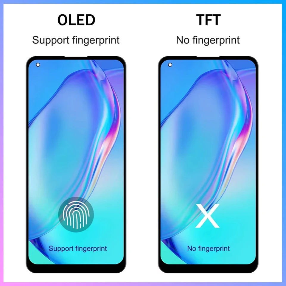 HLYGZX Vervangend display voor Oneplus Nord CE 5G lcd-scherm TFT