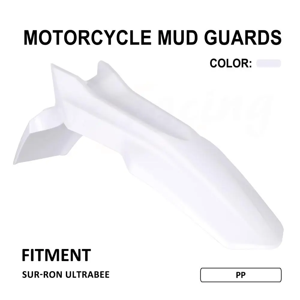 

Motorcycle Front Mudguard Fender Durable For Sur-Ron Surron Sur Ron UltraBee Ultra Bee Off-Road Electric Vehicle