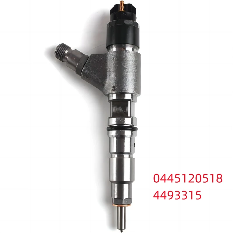 

4493315 0445120518 Fuel Injector - TOPVELSUN Injector Fits for Caterpillar C4.4 C7.1 Engine 320D2 320GC E320GC E320DGC Excavator