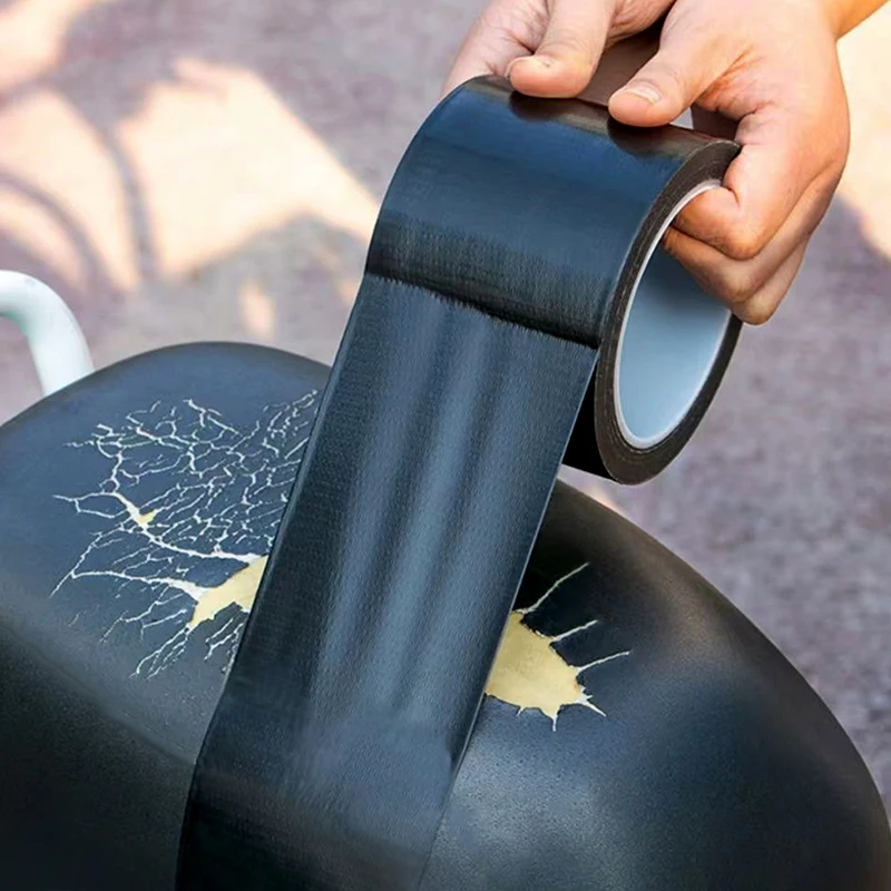 Cloth Base leather repair tape High Viscosity Multifunctional Seat Cushion Sofa Chair Black Leather Repair Waterproof Tape