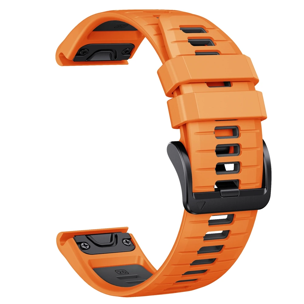 Garmin Fenix Silicone QuickFit Watch Band - Premium Strap Bracelet