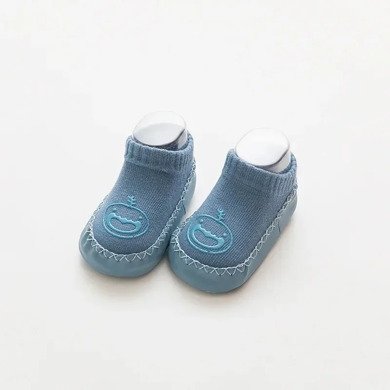 Spring Autumn Toddler Baby First Shoes Girls Boys 0-18M Non Slip Socks Shoes Lightweight Slip-on Sneakers Floor Anti-slip Shoes