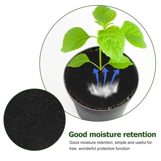정원을 잡초로부터 보호하고 식물 건강을 증진하는 프리미엄 나무 멀치 링