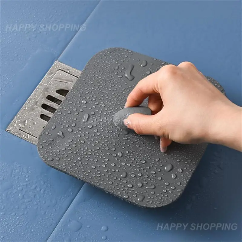 Thick Silicone Floor Drain Deodorant Cover Bathroom Deodorant Insect-proof Seal Household Sewer Pipe Sink Anti-smell Floor Cover