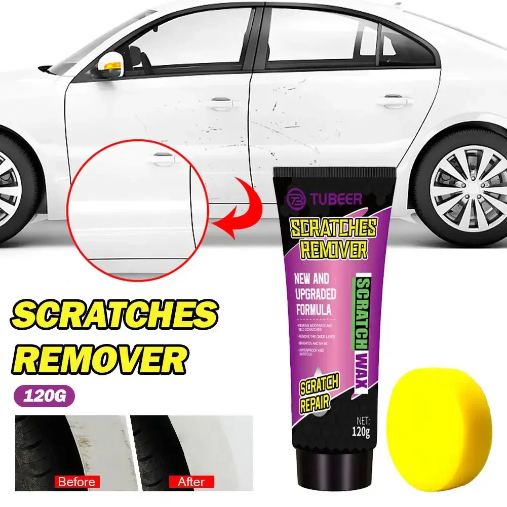 1 Set Automotive Polishing Kit Repair Scratches Car Paint Durability Detailing Car Accessories Scratch 120g