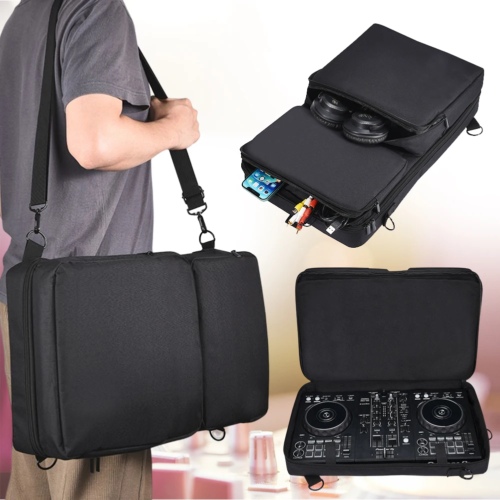 Zaino Per Controller DJ DDJ-400/FLX4 – Custodia Protettiva Con Tracolla, Capiente E Antiurto