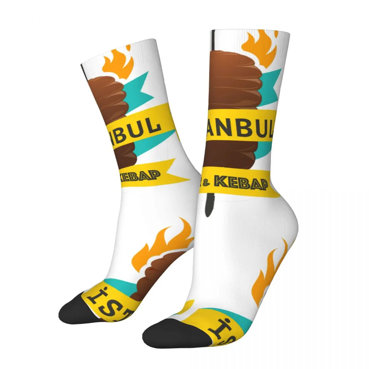 

Doner Kebab Socks All Season Long Socks Accessories for Man's Woman's Gifts