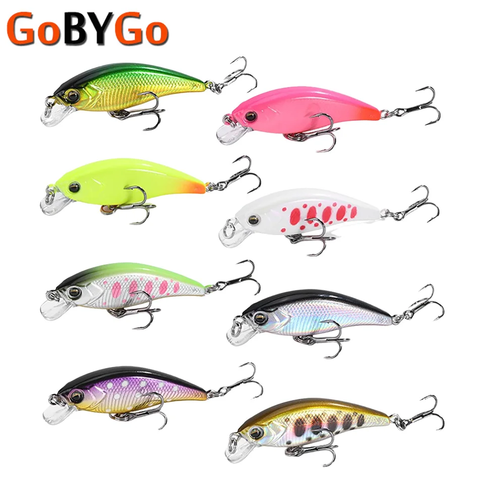 

45mm 4g Sinking Fishing Lure Trout Mini Minnow Lures Fishing Wobblers Crankbait Artificial Fish Bait Pesca Tackle
