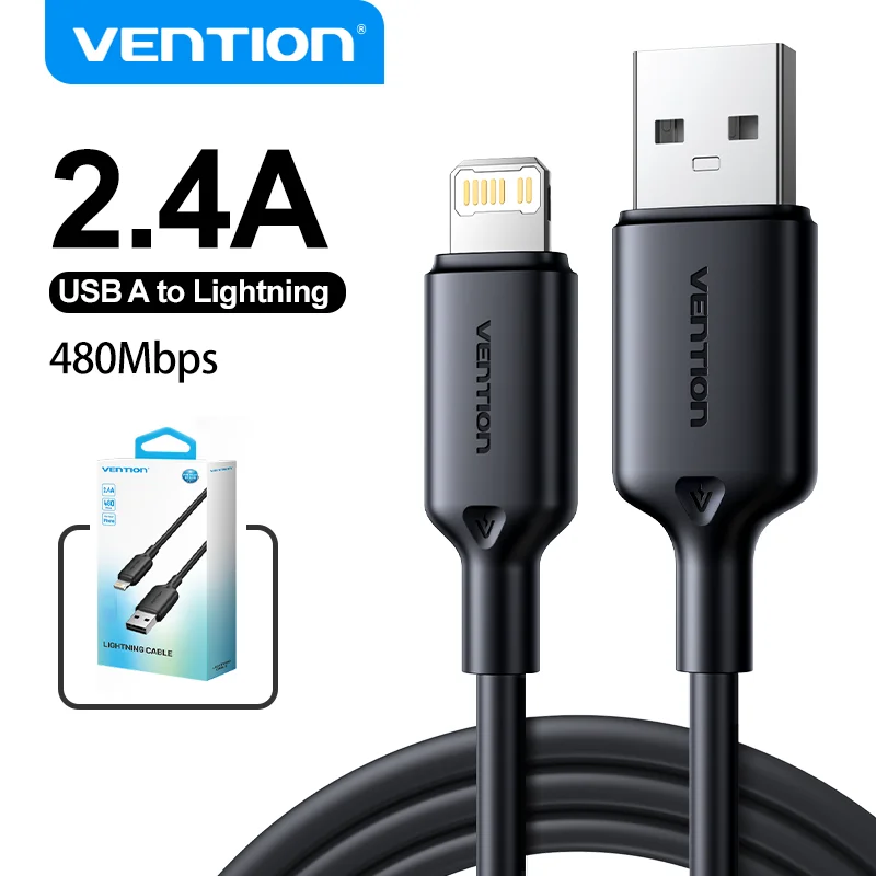 Vention High-Speed USB to Lightning Charging Cable