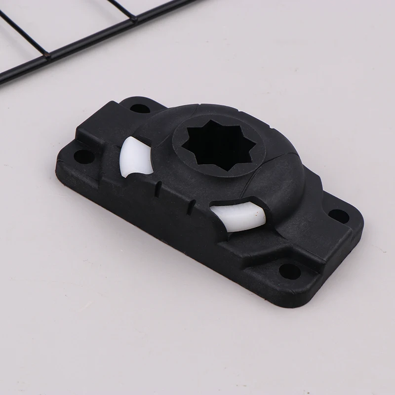 1PCS  Inflatable Kayak Rod Holder With 4 Screws Navigation Mount Base Boat Canoe Slide Rail Kayak Fishing Rod Accessories