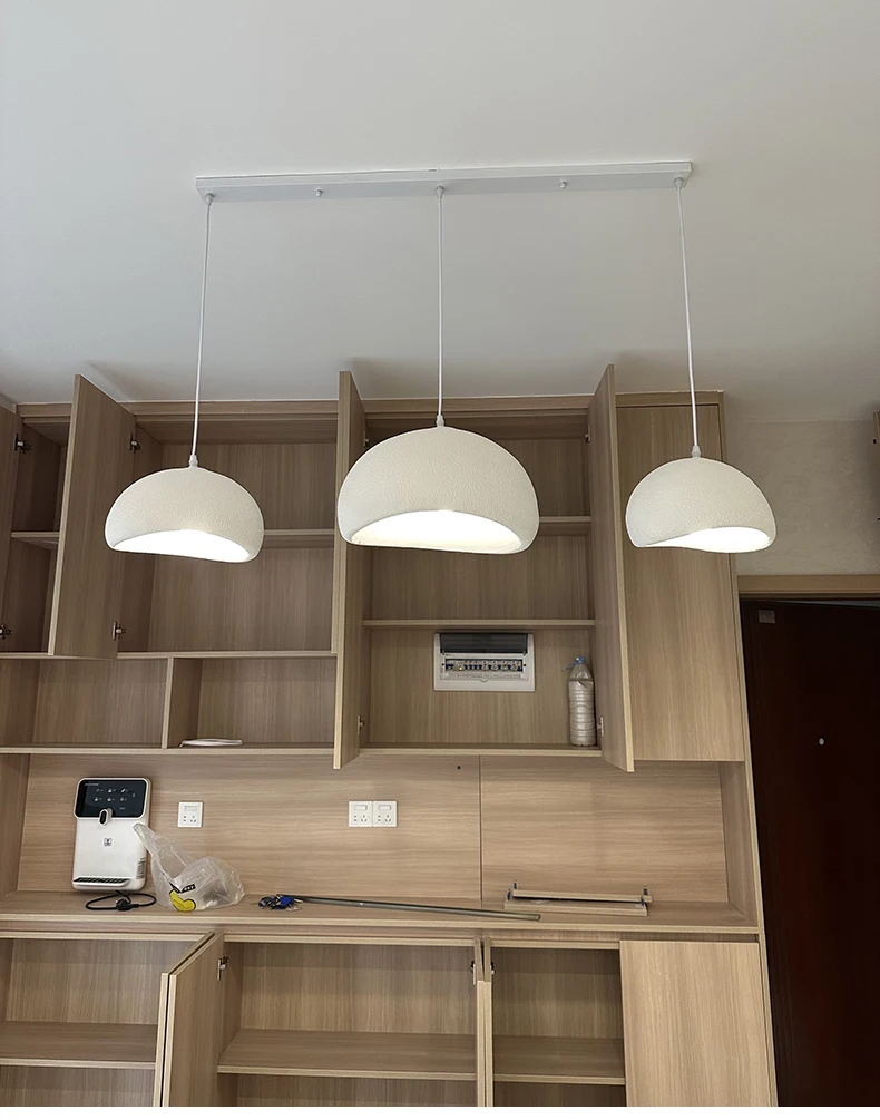 Description Picture 5 of itemModern Wabi Sabi HDPE Led Chandelier Lighting Living Dining Room Pendant Light Home Decor Bedroom Kitchen Hanging Lamp Luminaire