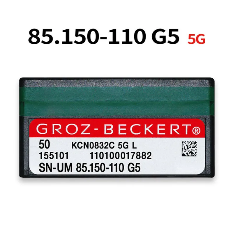

50 Pcs GROZ-BECKERT SN-UM 85.150-110 G5 Needles 5G For Computerized Flat Knitting Machines