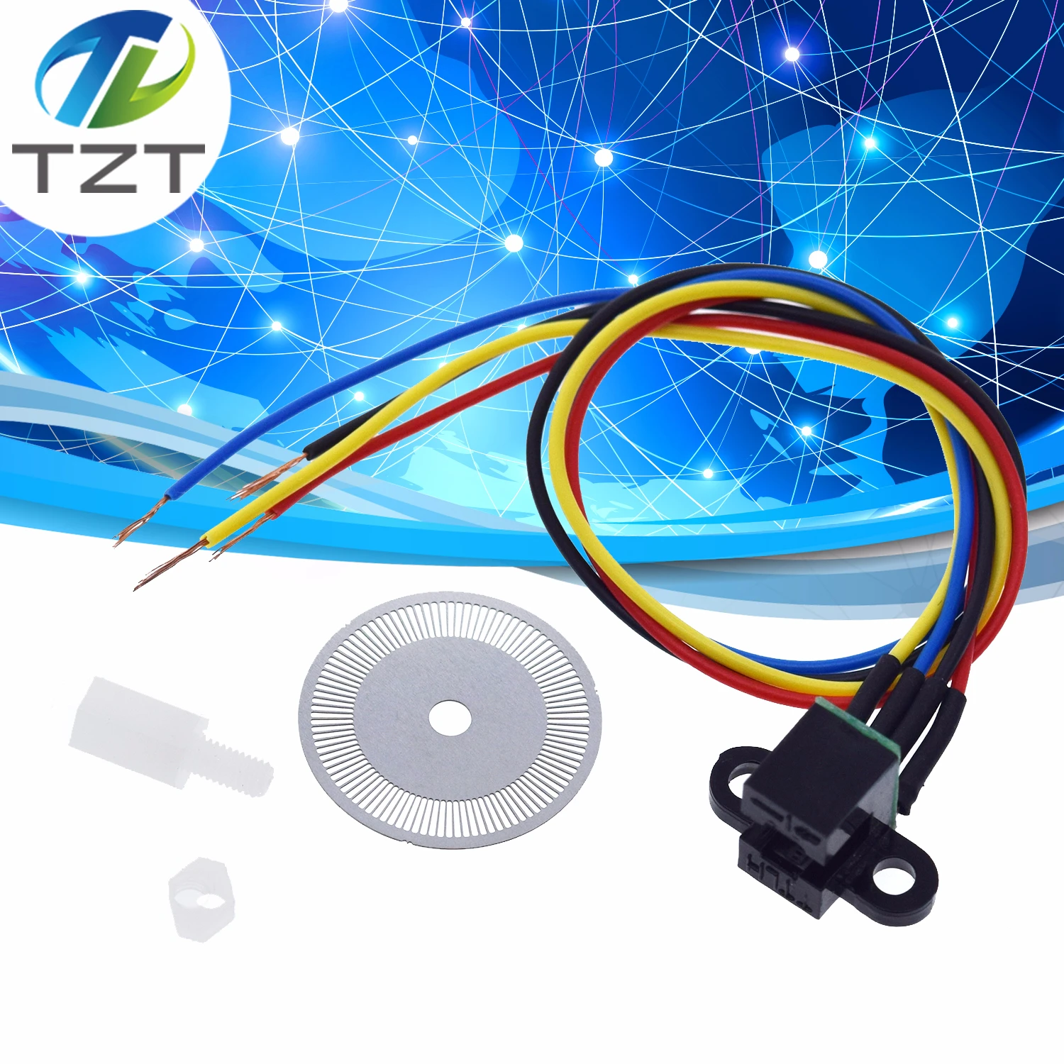 Photoelectric-Speed-Sensor-Encoder-Coded-Disc-Code-Wheel-For-Freescale ...