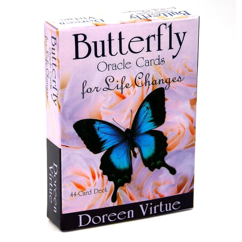 Butterfly Oracle Cards for Life Changes: A 44-Card Deck and Guidebook Cards Doreen Virtue Real-life