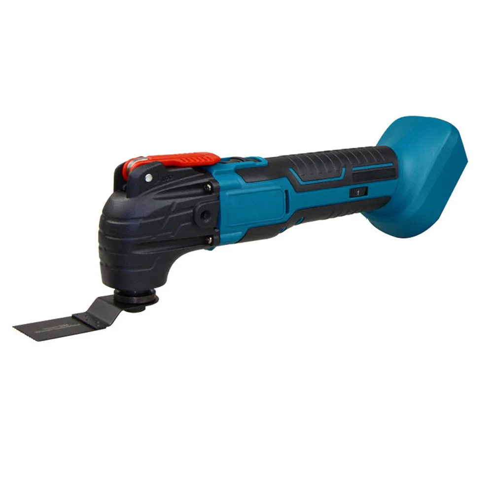 Electric Oscillating Tool Lithium-ion Cordless Multifunctional Oscillating Renovator Tools 6 Gears of Speeds 4° Swing Angle 4
