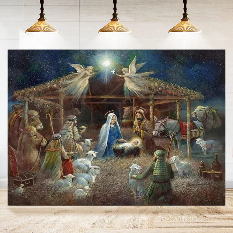 Jesus-Nativity-Photography-Backdrop-Religious-Christmas-Manger-Wall-Art