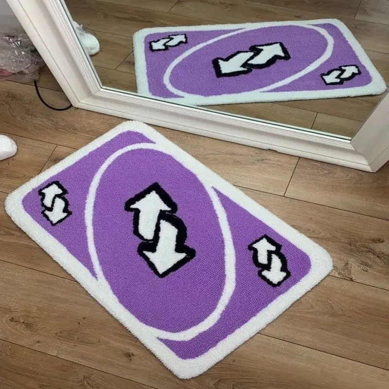 Floor Mat UNO Rug Doormat S-grade Rectangle Antislip For Bathroom Kitchen Bedroom Bedside