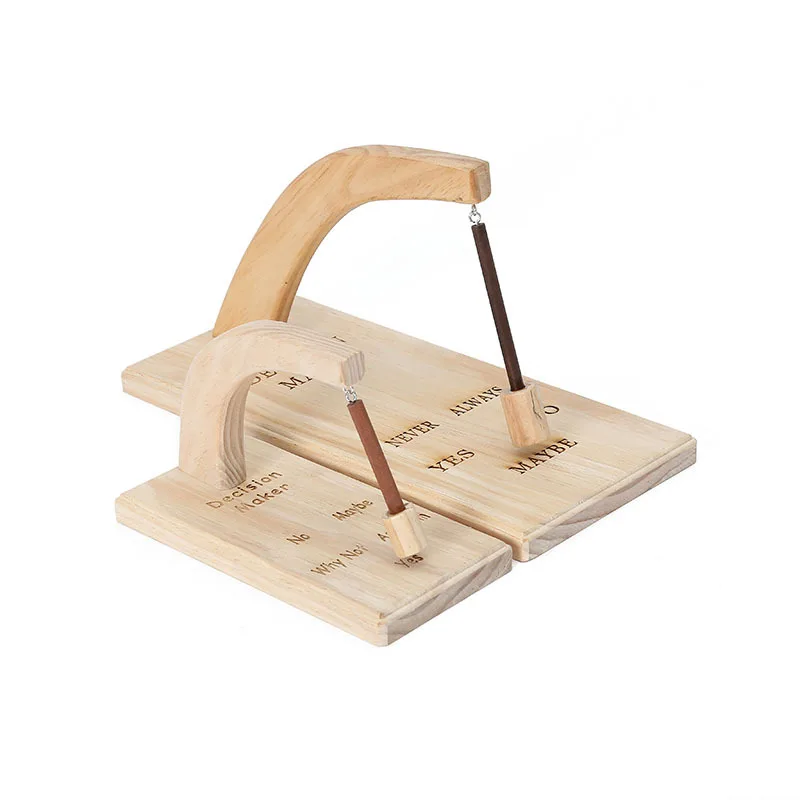 

Half-Handmade Semi-Mechanical Decorations Laser Engraving Pendulum Wooden Crafts Ornaments