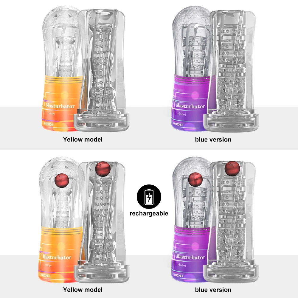 Male Masturbator With 10 Speed Vibration And Automatic Function_voghion.com