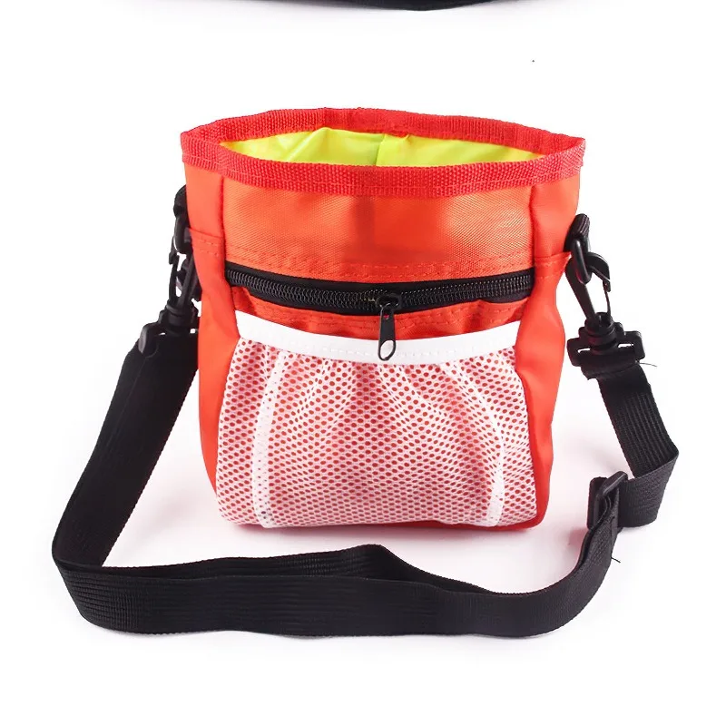 Pet Cat Training Bag Snack Bag Outdoor Feeding Waist Portable Foldable Dog Supplies
