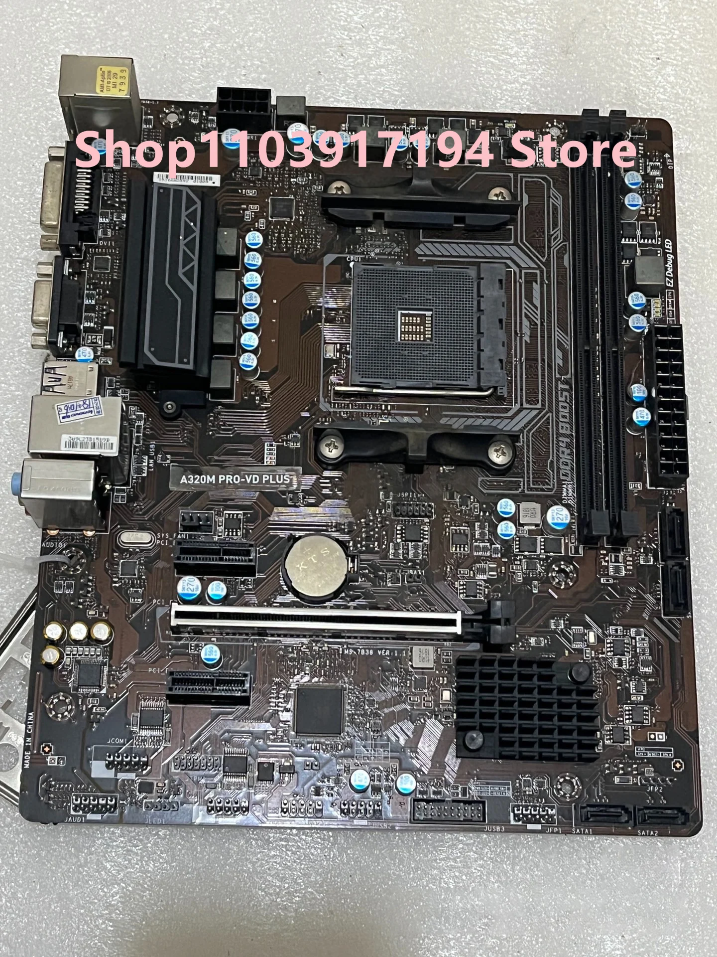 B350 Msi A320 Pro Vd Plus FOR MSI A320M PRO-VD PLUS AM4