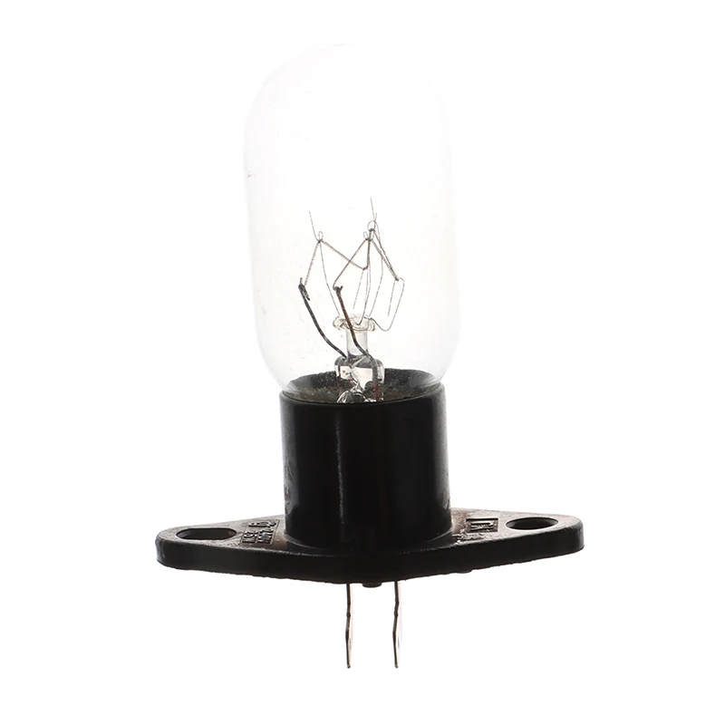 Description Picture 4 of item1 Pc 4.8mm Socket With Bent Foot 220V 15-20W Microwave Oven Bulb Refrigerator Lighting Bulb With Holder Replacement Universal