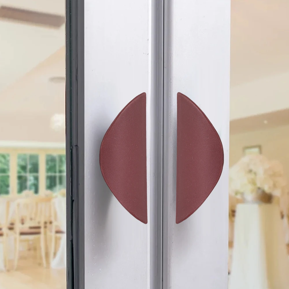 Wardrobe Door Pulls Self Adhered Furniture Drawer Knob Handle Home Bathroom Kitchen Window Long Cabinet Closet Knob furniture handles kitchen door handles ball lever knob